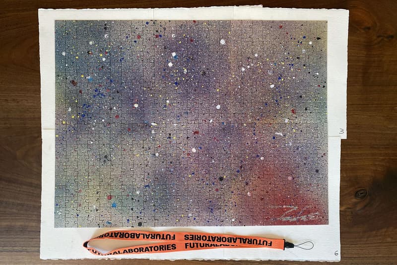 JIGGY Originals Puzzles Auction With Futura dos emil mike perry taylor victoria shura po mel reese eric inkala Meagan Maguire