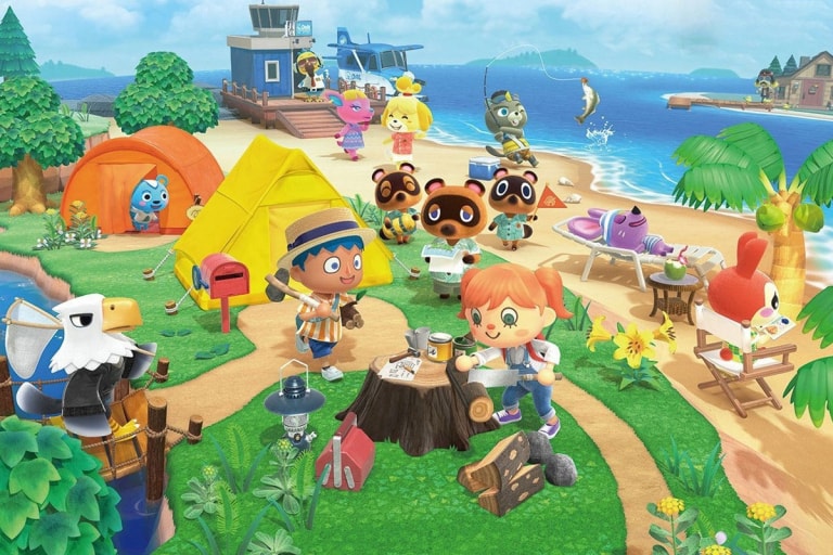 KFC が『あつまれ どうぶつの森』内に新店舗をオープン kentucky fried chicken kfc animal crossing new horizons virtual restaurant colonel sanders nintendo switch philippines