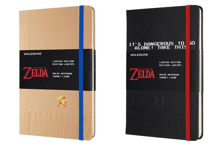Moleskine が『ゼルダの伝説』をテーマにした限定版ノートブックを発売