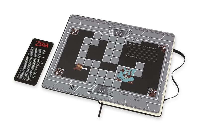 モレスキンが『ゼルダの伝説』をテーマにした限定版ノートブックを発売 the legend of zelda moleskine notebook journal limited edition collaboration japan LEZDQP060B 5182377 LEZDQP060A 5182376 collectors edition
