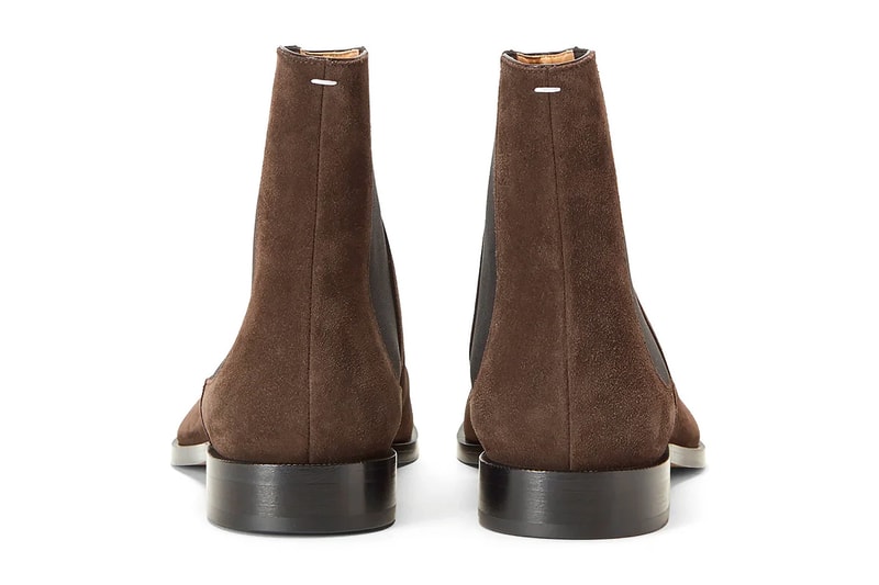 Maison Margiela から定番フットウェア TABI ブーツの要素を落とし込んだチェルシーブーツが登場 Maison Margiela Tabi Chelsea Boots Brown Release Info Buy Price LN-CC