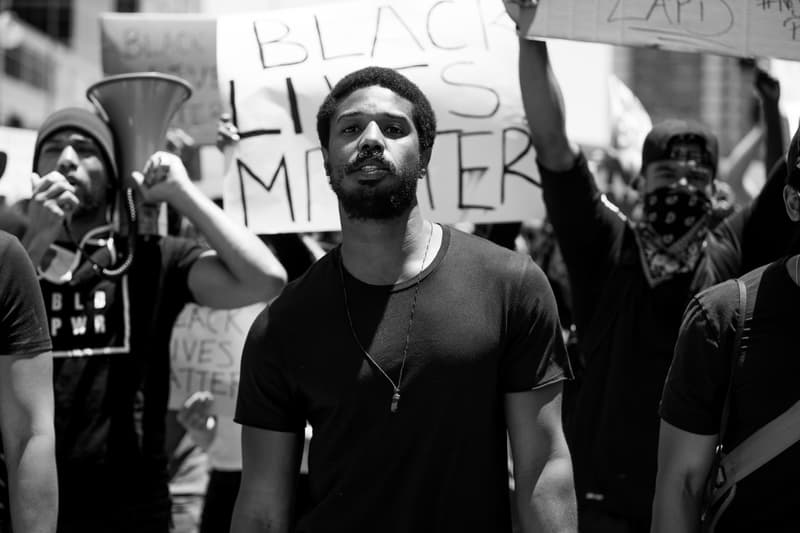 俳優 マイケル・B・ジョーダンが人種差別抗議デモでスピーチ Michael B. Jordan Black Lives Matter Speech Los Angeles demonstration protests anti-racism structural change blm #blacklivesmatter social justice advocate activism 