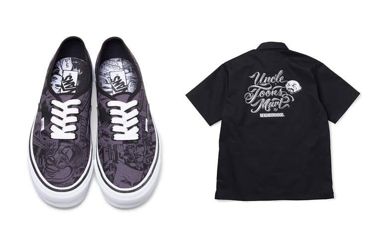 NEIGHBORHOOD がタトゥーアーティスト MISTER CARTOON とのコラボコレクションを発表