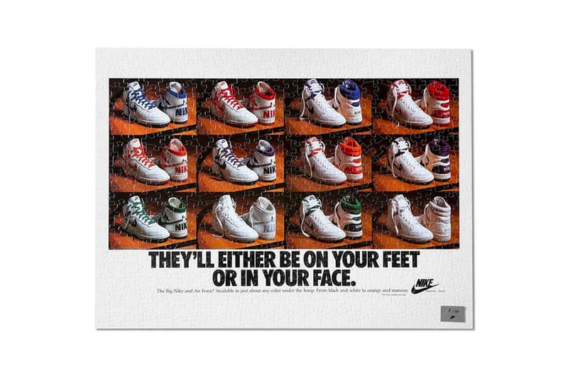 ナイキのビンテージ広告をパズル化した限定アイテムが登場　Nike Vintage Ad Puzzle Pack Release Info Buy Price 1977 Waffles Make Footwear News 1986 Be True To Your School On Your Feet Or in Your Face