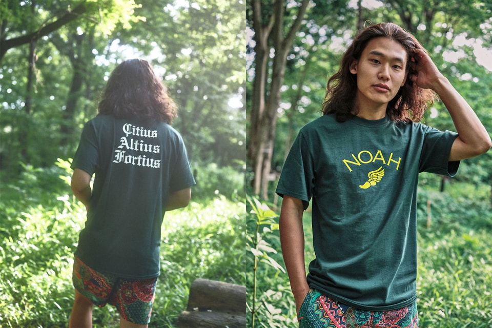 ノアが全てのアスリートに捧げる日本限定Tシャツをリリース | Hypebeast.JP NOAH Citius Altius Fortius Tシャツ