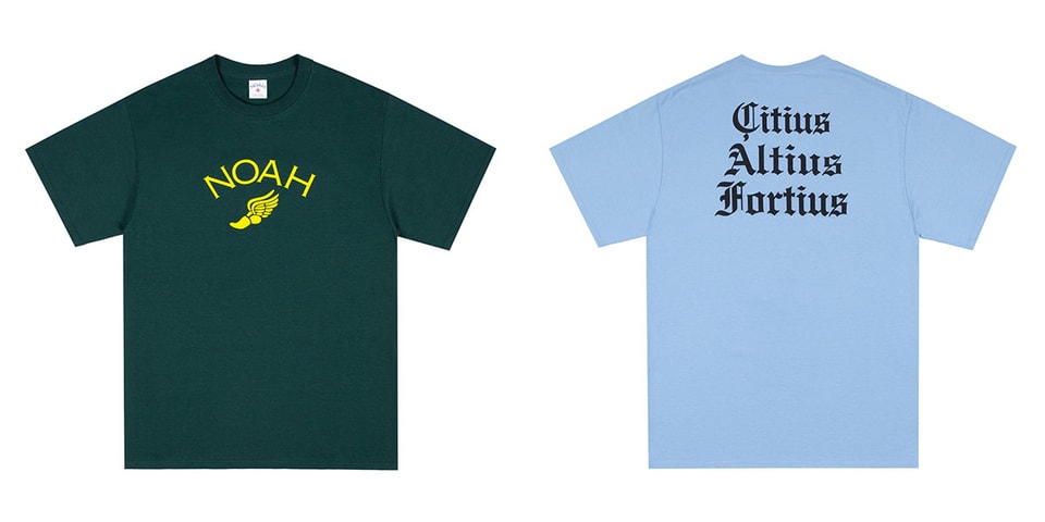 ノアが全てのアスリートに捧げる日本限定Tシャツをリリース | Hypebeast.JP