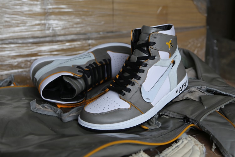 飛行機の廃材を用いた Off-White™️ x Air Jordan 1 “The Ten” が登場