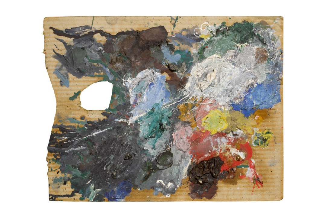 ピカソが実際に使用した油塗料付きの木製パレットと板紙3点がオークションに出品される？ Pablo Picasso Paint Palettes at Sotheby's Auction $70,000 USD Paintings Cubism Sotheby's London Auction "The World of Picasso"