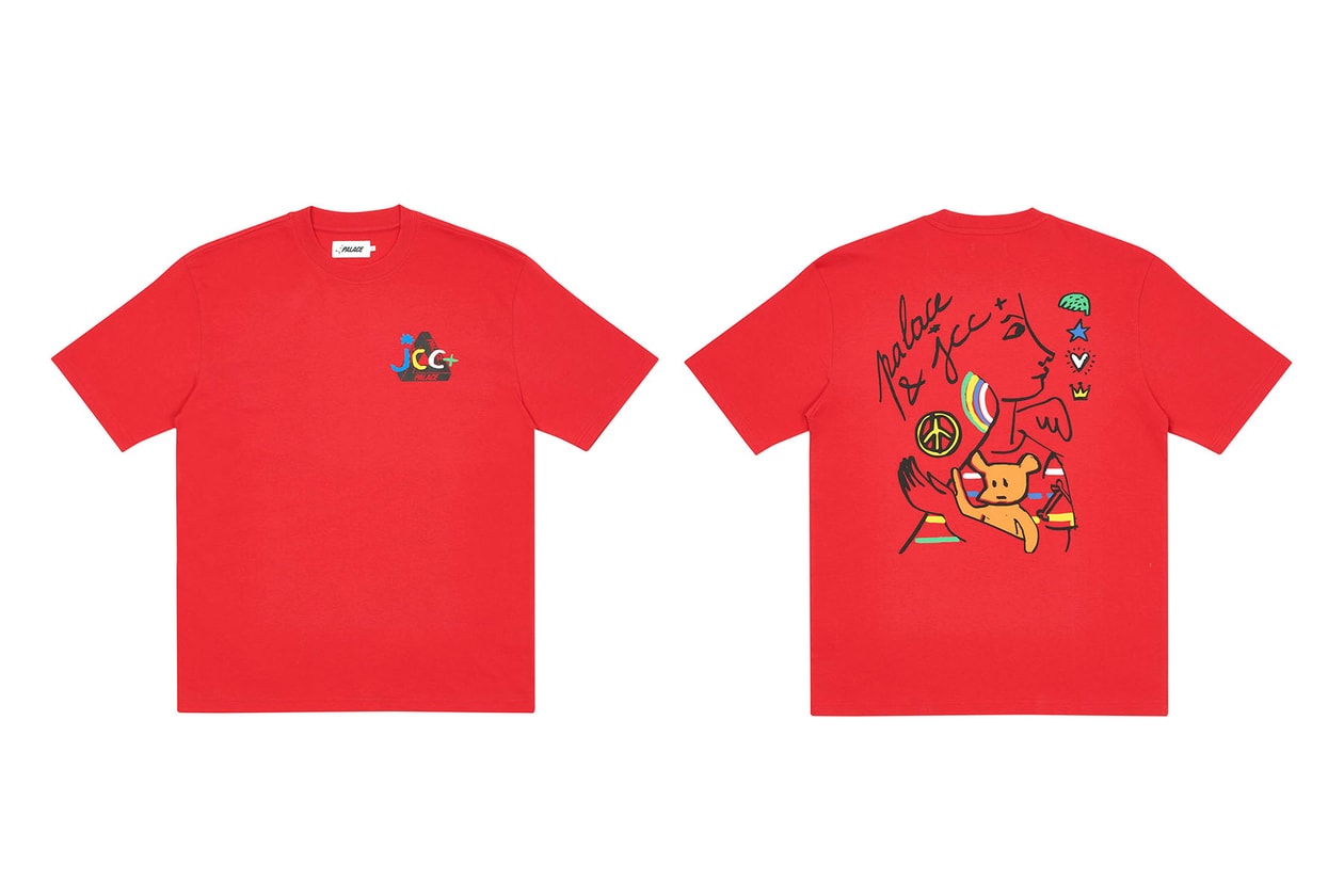 PALACE SKATEBOARDS がモロッコ出身のデザイナー Jean-Charles de Castelbajac とコラボコレクション第２弾を発表　Jean Charles de Castelbajac Palace Spring Summer 2020 Capsule Release Info Collection Buy Price Date signs symbols cap bucket crewneck hoodies T-shirt