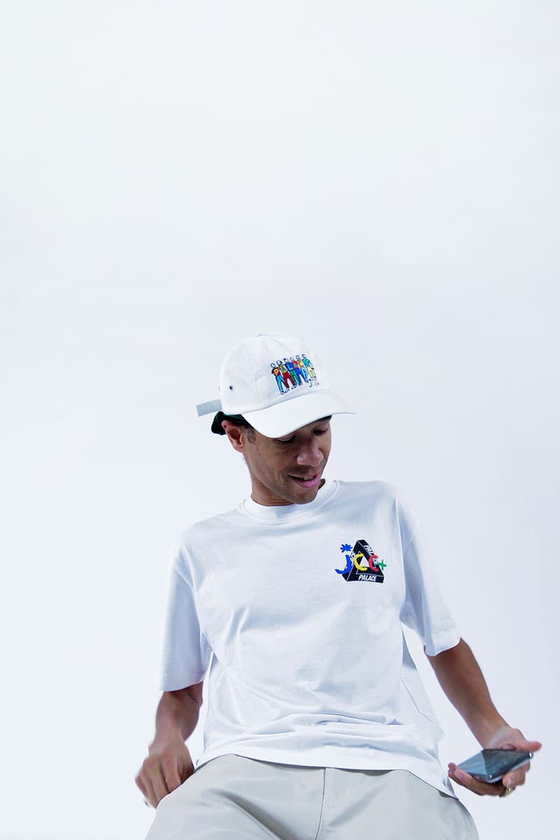 PALACE SKATEBOARDS がモロッコ出身のデザイナー Jean-Charles de Castelbajac とコラボコレクション第2弾を発表 Jean Charles de Castelbajac Palace Spring Summer 2020 Capsule Release Info Collection Buy Price Date signs symbols cap bucket crewneck hoodies T-shirt