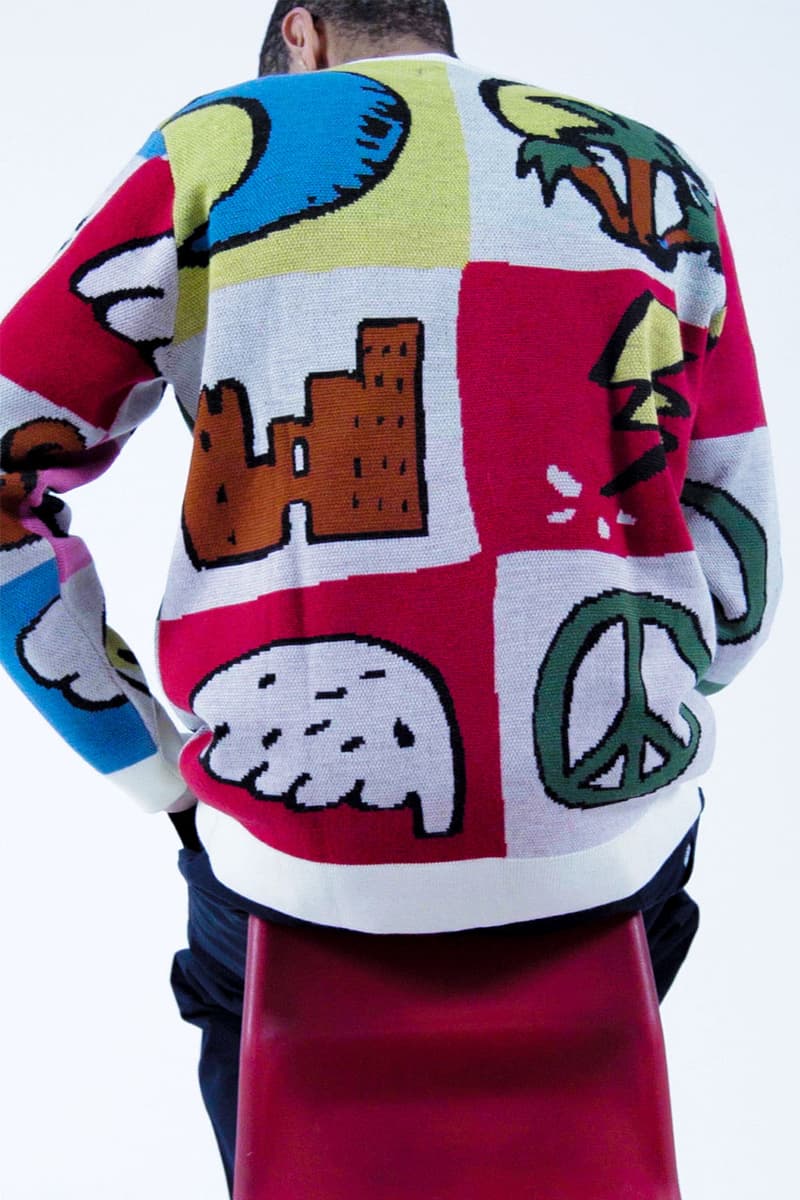 PALACE SKATEBOARDS がモロッコ出身のデザイナー Jean-Charles de Castelbajac とコラボコレクション第２弾を発表　Jean Charles de Castelbajac Palace Spring Summer 2020 Capsule Release Info Collection Buy Price Date signs symbols cap bucket crewneck hoodies T-shirt