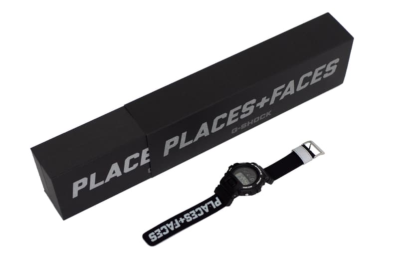 プレイシズ プラス フェイシズ ジーショック Places+Faces × G-SHOCK による初のコラボウォッチ DW-6900 が登場 gshock places faces watch dw6900 6900 celebration 25th anniversary watch p+f release information london streetwear brand collaboration