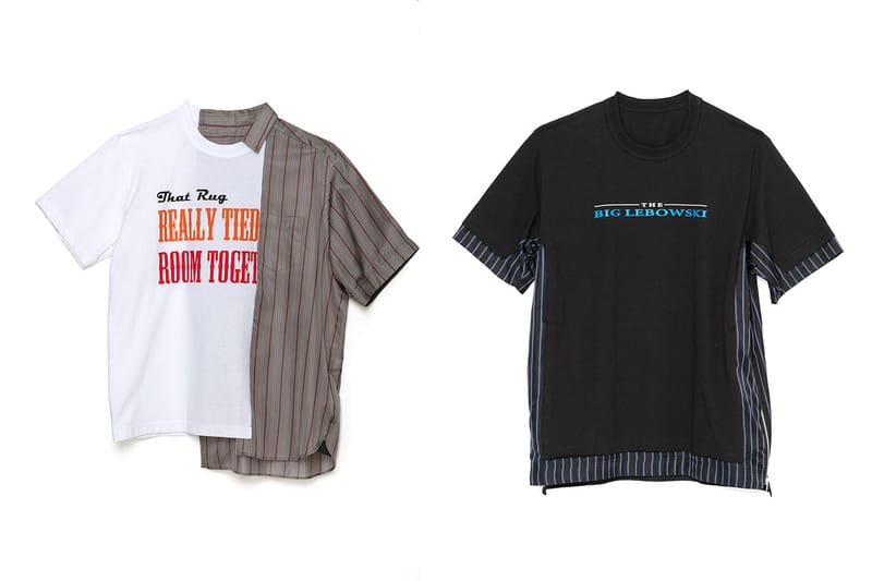 sacai から映画『ビッグ・リボウスキ』とのコラボによるハイブリッドピースが登場