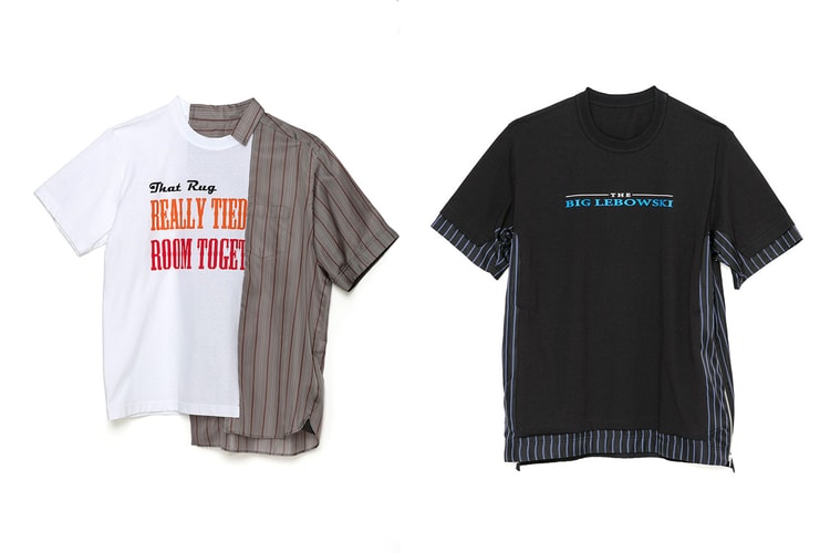 sacai から映画『ビッグ・リボウスキ』とのコラボによるハイブリッドピースが登場