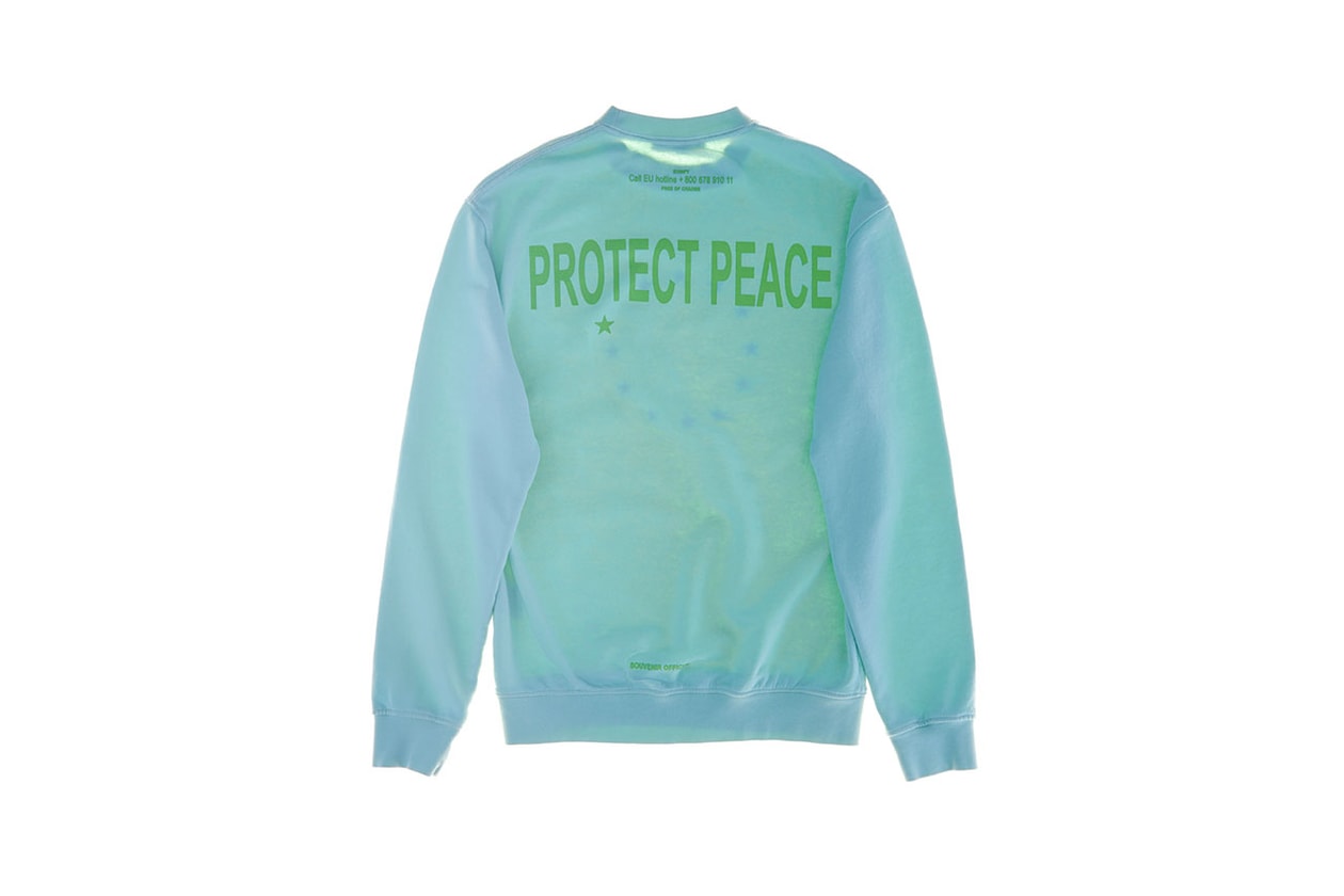 ユースに向けたオピニオンウエアを展開する Souvenir Official が新たなキャンペーン “EUNIFY - PROTECT PEACE”を発表  Berlin based brand Souvenir Official launches the EUNIFY - PROTECT PEACE project