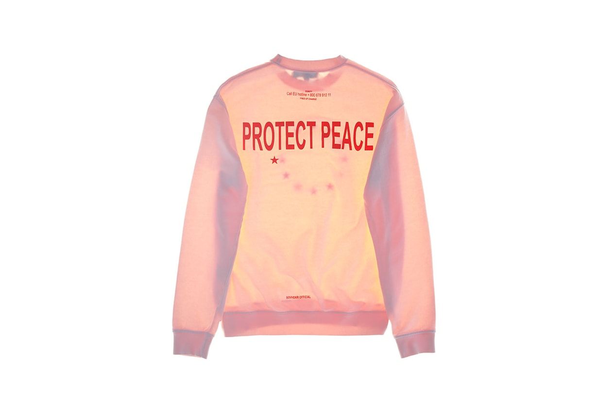 ユースに向けたオピニオンウエアを展開する Souvenir Official が新たなキャンペーン “EUNIFY - PROTECT PEACE”を発表  Berlin based brand Souvenir Official launches the EUNIFY - PROTECT PEACE project