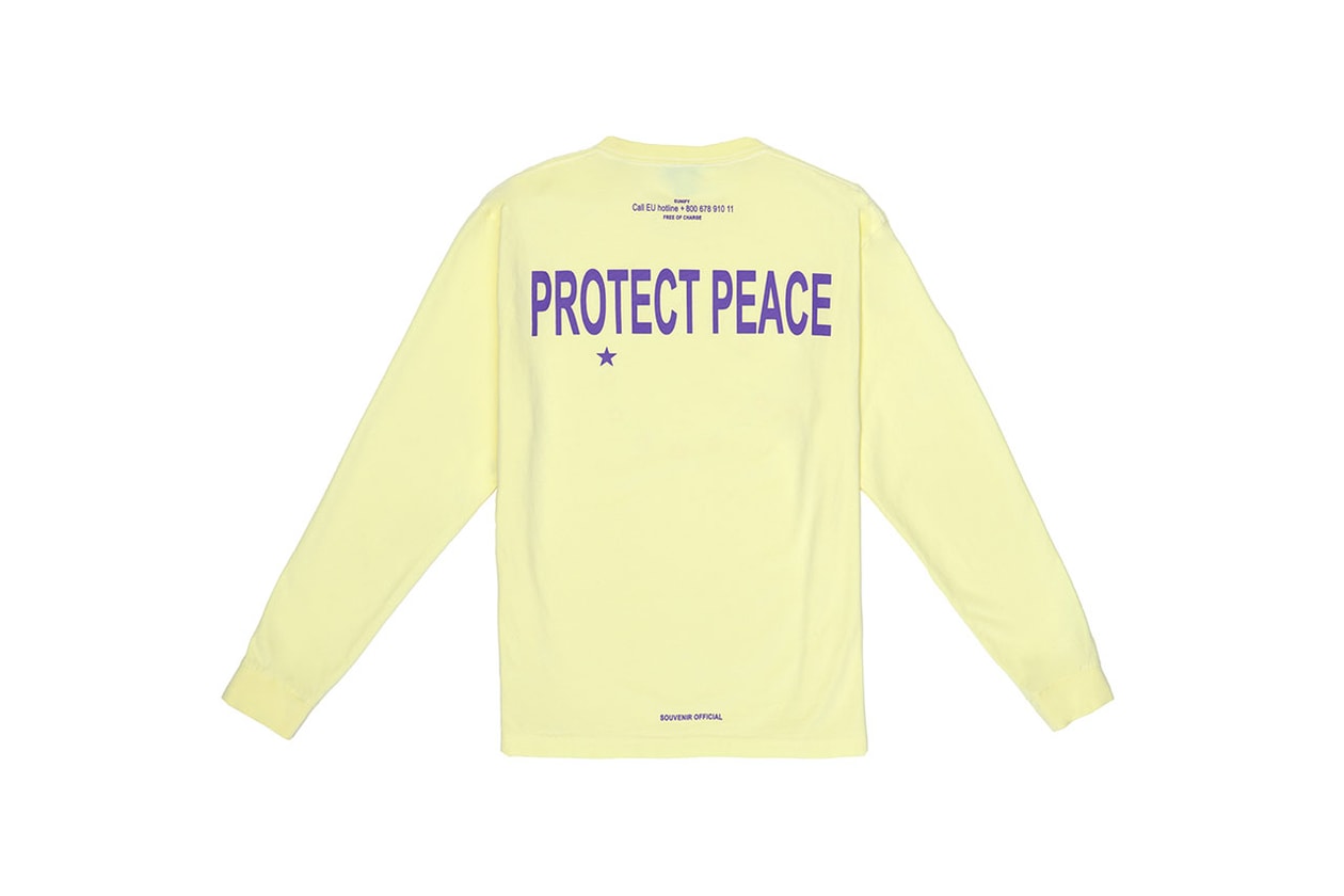 ユースに向けたオピニオンウエアを展開する Souvenir Official が新たなキャンペーン “EUNIFY - PROTECT PEACE”を発表  Berlin based brand Souvenir Official launches the EUNIFY - PROTECT PEACE project