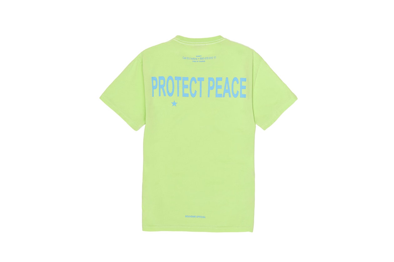 ユースに向けたオピニオンウエアを展開する Souvenir Official が新たなキャンペーン “EUNIFY - PROTECT PEACE”を発表  Berlin based brand Souvenir Official launches the EUNIFY - PROTECT PEACE project