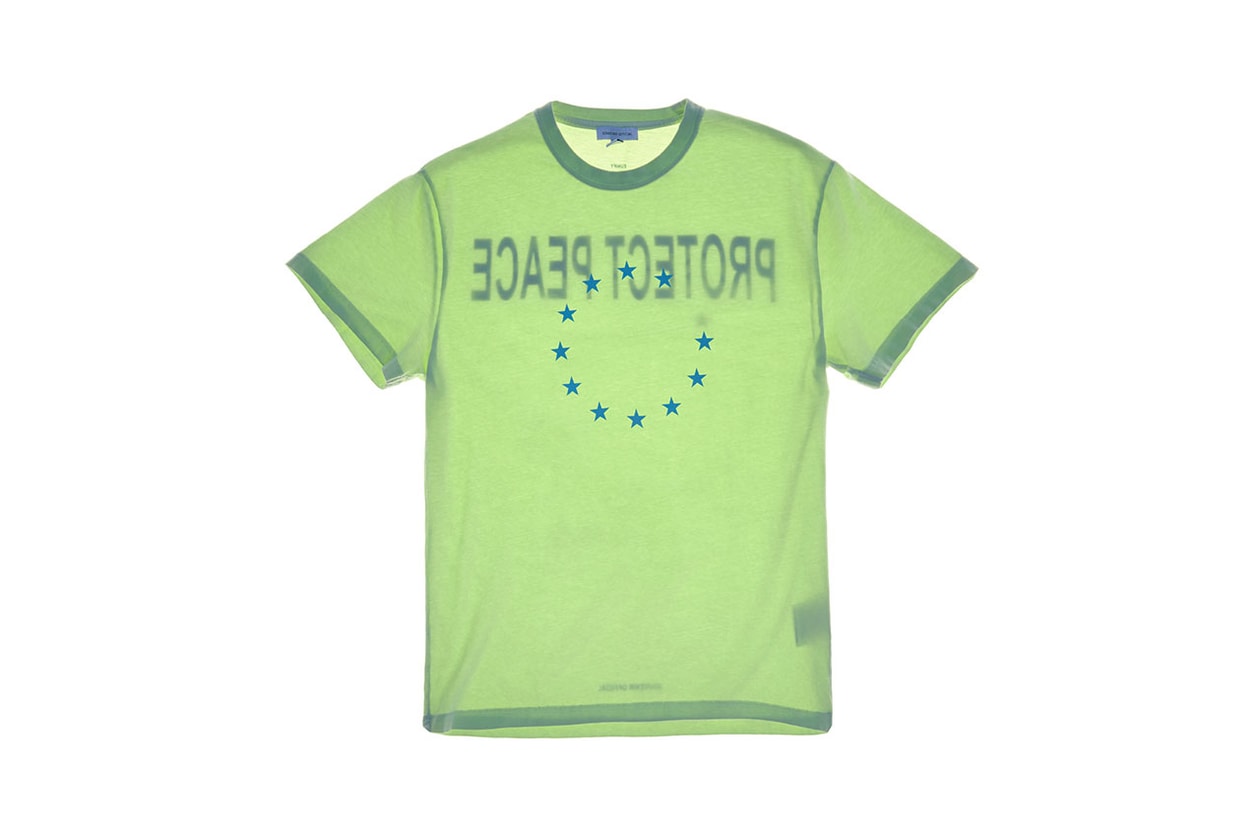 ユースに向けたオピニオンウエアを展開する Souvenir Official が新たなキャンペーン “EUNIFY - PROTECT PEACE”を発表  Berlin based brand Souvenir Official launches the EUNIFY - PROTECT PEACE project