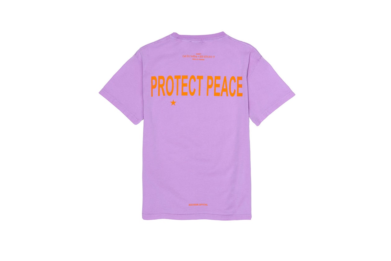 ユースに向けたオピニオンウエアを展開する Souvenir Official が新たなキャンペーン “EUNIFY - PROTECT PEACE”を発表  Berlin based brand Souvenir Official launches the EUNIFY - PROTECT PEACE project