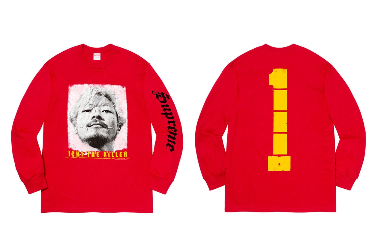シュプリーム Supreme から2020年夏シーズンのTシャツコレクションが登場 『殺し屋1』三池崇史 浅野忠信