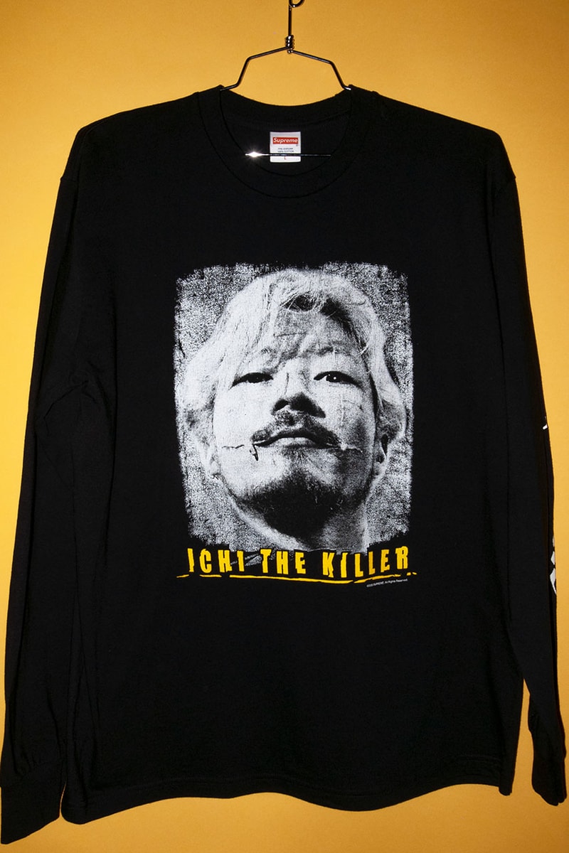 シュプリーム Supreme から2020年夏シーズンのTシャツコレクションが登場 『殺し屋1』三池崇史 浅野忠信