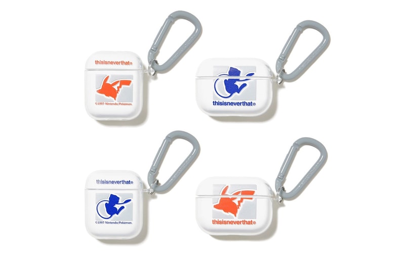 韓国ストリートの代表格 thisisneverthat と『ポケモン』がコラボコレクションを発表 thisisneverthat pokemon airpod air pod case apple t shirts pikachu iphone cases clothing apparel accessories