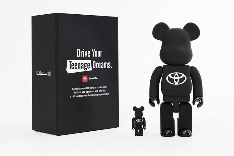 TOYOTA のプロジェクト “Drive Your Teenage Dreams.” が MEDICOM TOY とチームアップをしたコラボ BE@RBRICK を発売