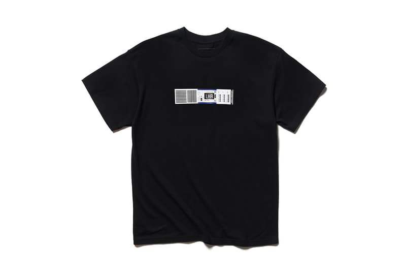 ユニフォームエクスペリメントがフラグメント デザイン 藤原ヒロシ uniform experiment から fragment design の手がけた旅Tシャツが発売