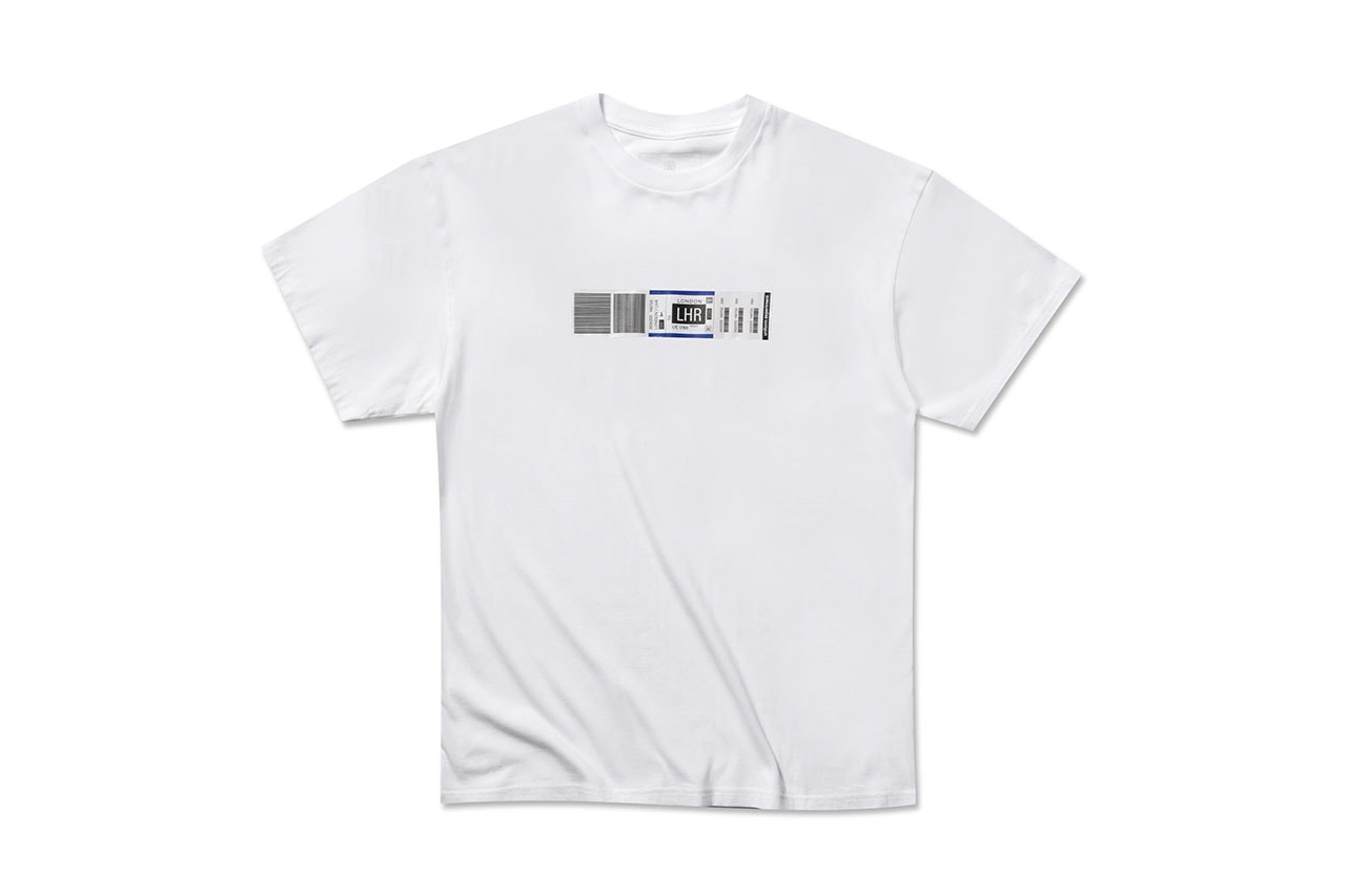 ユニフォームエクスペリメントがフラグメント デザイン 藤原ヒロシ uniform experiment から fragment design の手がけた旅Tシャツが発売