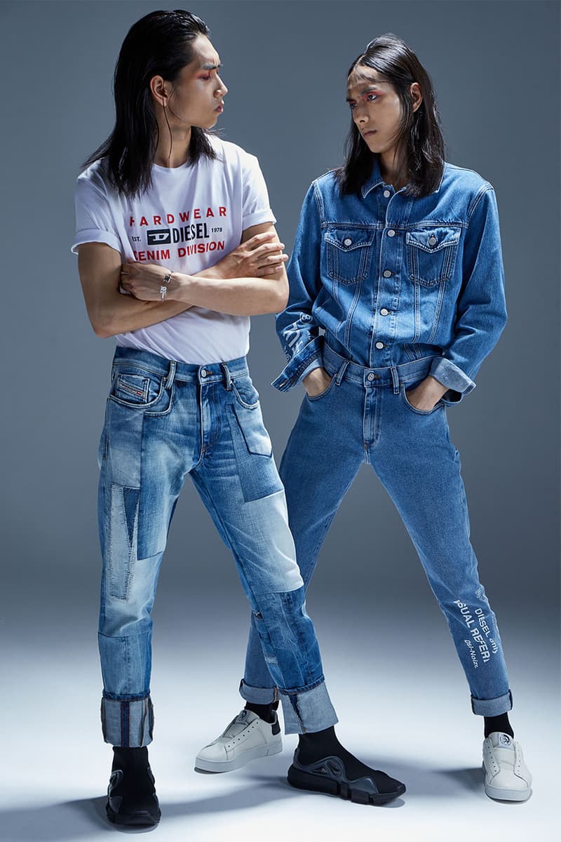 gliiicoのKAIとKIOが着こなす DIESEL の2020 Pre-Fallデニムコレクション