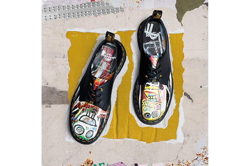ドクターマーチン Dr. Martens からジャン＝ミシェル・バスキアにオマージュを捧げたアイテムが登場 Dr. Martens and Jean-Michel Basquiat Collaboration