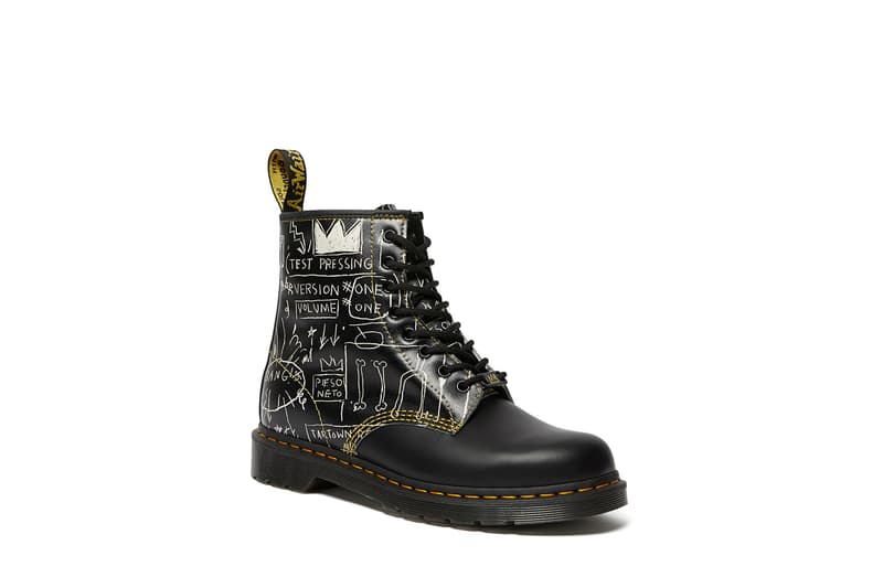 ドクターマーチン Dr. Martens からジャン=ミシェル・バスキアにオマージュを捧げたアイテムが登場 Dr. Martens and Jean-Michel Basquiat Collaboration