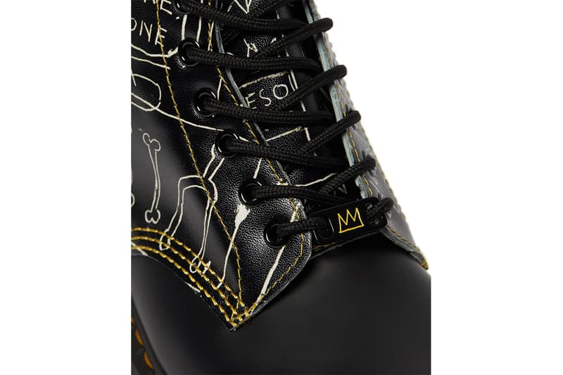 ドクターマーチン Dr. Martens からジャン=ミシェル・バスキアにオマージュを捧げたアイテムが登場 Dr. Martens and Jean-Michel Basquiat Collaboration
