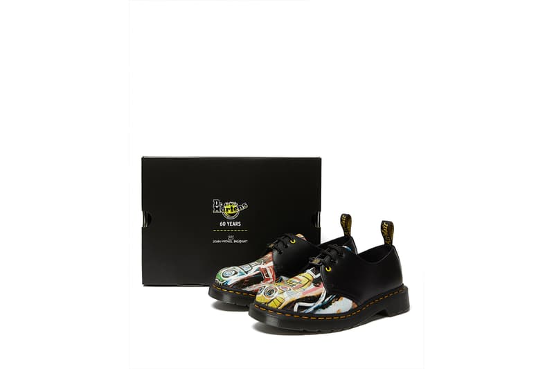 ドクターマーチン Dr. Martens からジャン=ミシェル・バスキアにオマージュを捧げたアイテムが登場 Dr. Martens and Jean-Michel Basquiat Collaboration