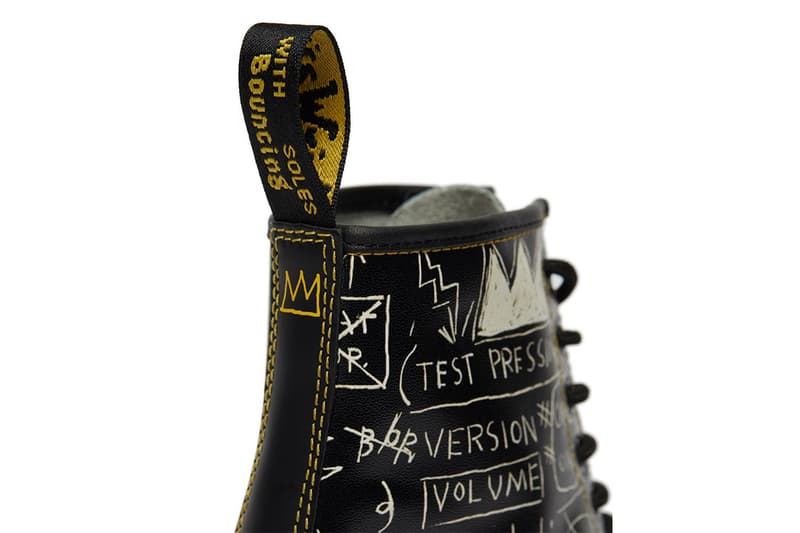 ドクターマーチン Dr. Martens からジャン=ミシェル・バスキアにオマージュを捧げたアイテムが登場 Dr. Martens and Jean-Michel Basquiat Collaboration