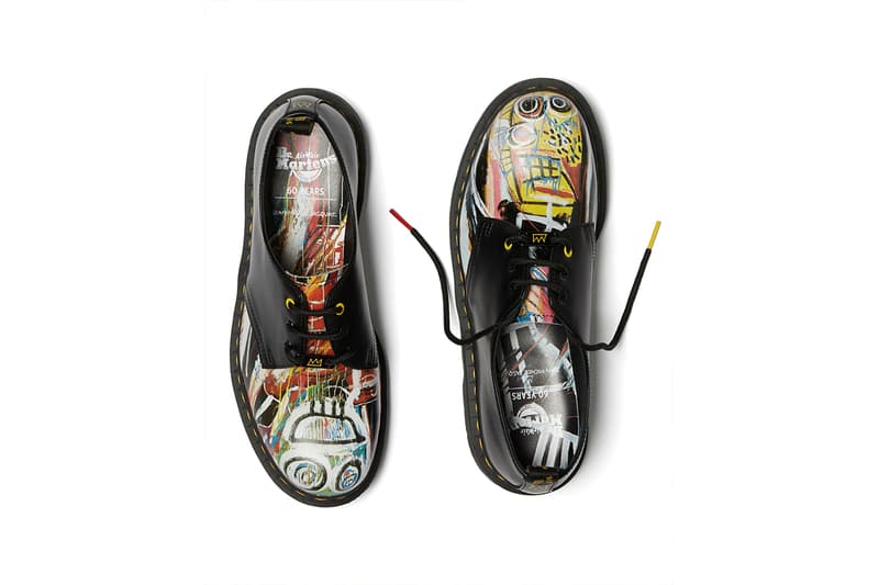 ドクターマーチン Dr. Martens からジャン=ミシェル・バスキアにオマージュを捧げたアイテムが登場 Dr. Martens and Jean-Michel Basquiat Collaboration
