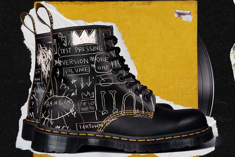 Dr. Martens からジャン＝ミシェル・バスキアにオマージュを捧げたアイテムが登場