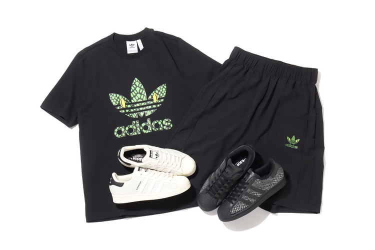 atmos x adidas Originals からスネーク柄を落とし込んだ Superstar の別注モデルが発売