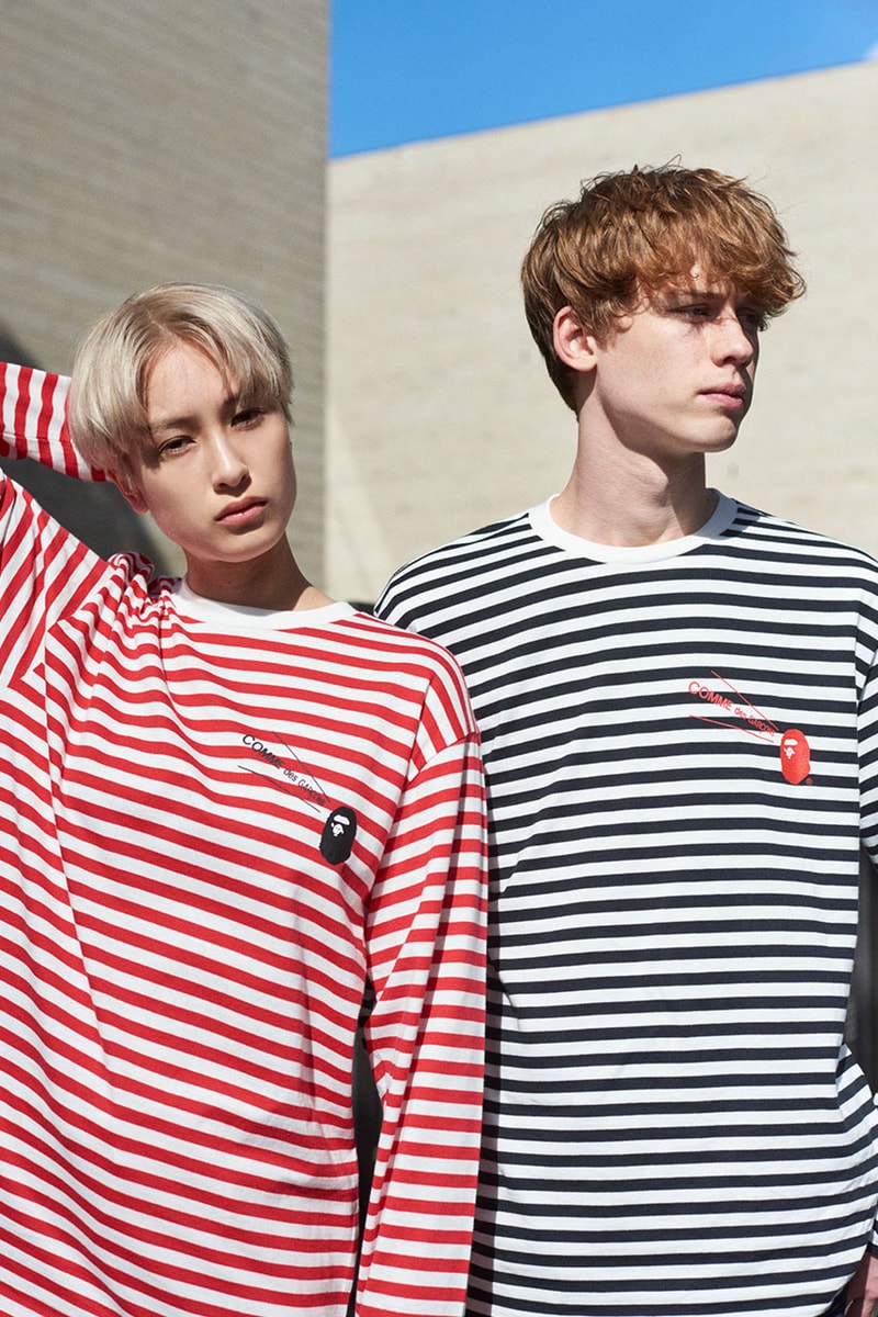BAPE®️ x COMME des GARÇONS ベイプ ストア コムデギャルソン⼤阪 ア・ベイシング・エイプ