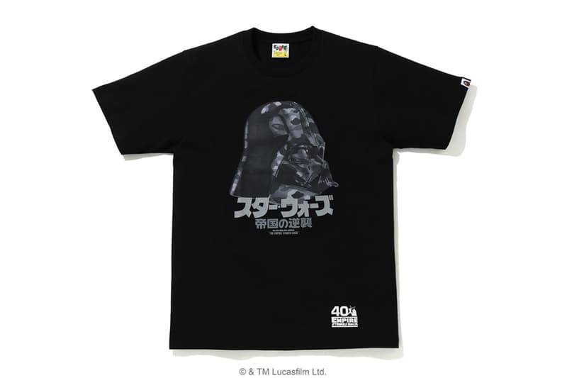 BAPE®️ から『スター・ウォーズ／エピソード5 帝国の逆襲』公開40周年を記念したカプセルコレクションが登場 A BATHING APE®️（ア・ベイシング・エイプ）