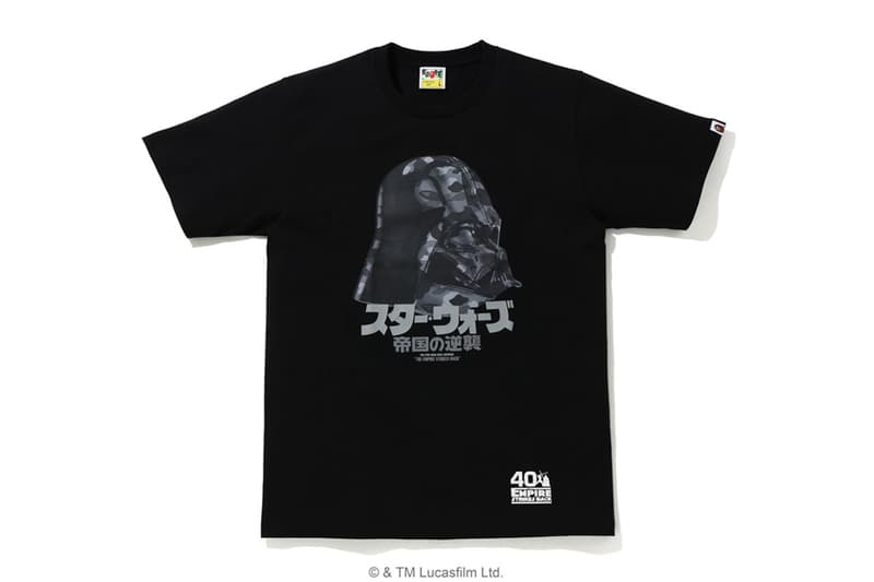 BAPE®️ から『スター・ウォーズ/エピソード5 帝国の逆襲』公開40周年を記念したカプセルコレクションが登場 A BATHING APE®️(ア・ベイシング・エイプ)