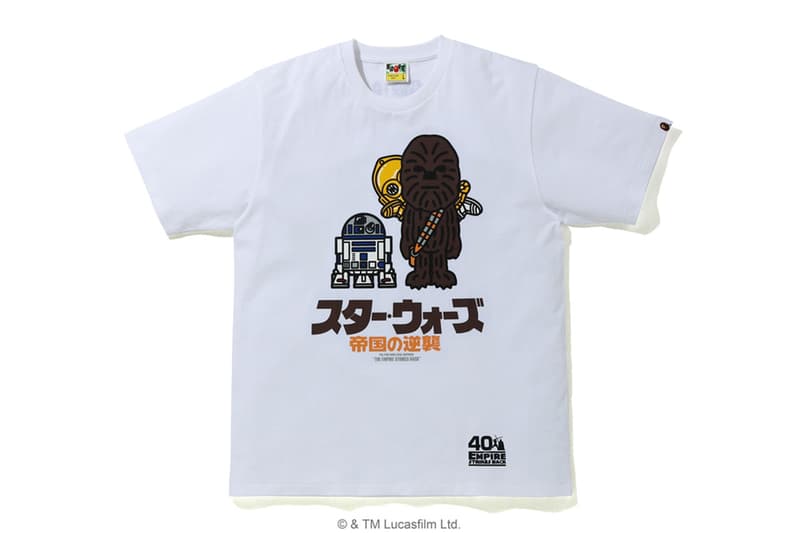 BAPE®️ から『スター・ウォーズ/エピソード5 帝国の逆襲』公開40周年を記念したカプセルコレクションが登場 A BATHING APE®️(ア・ベイシング・エイプ)