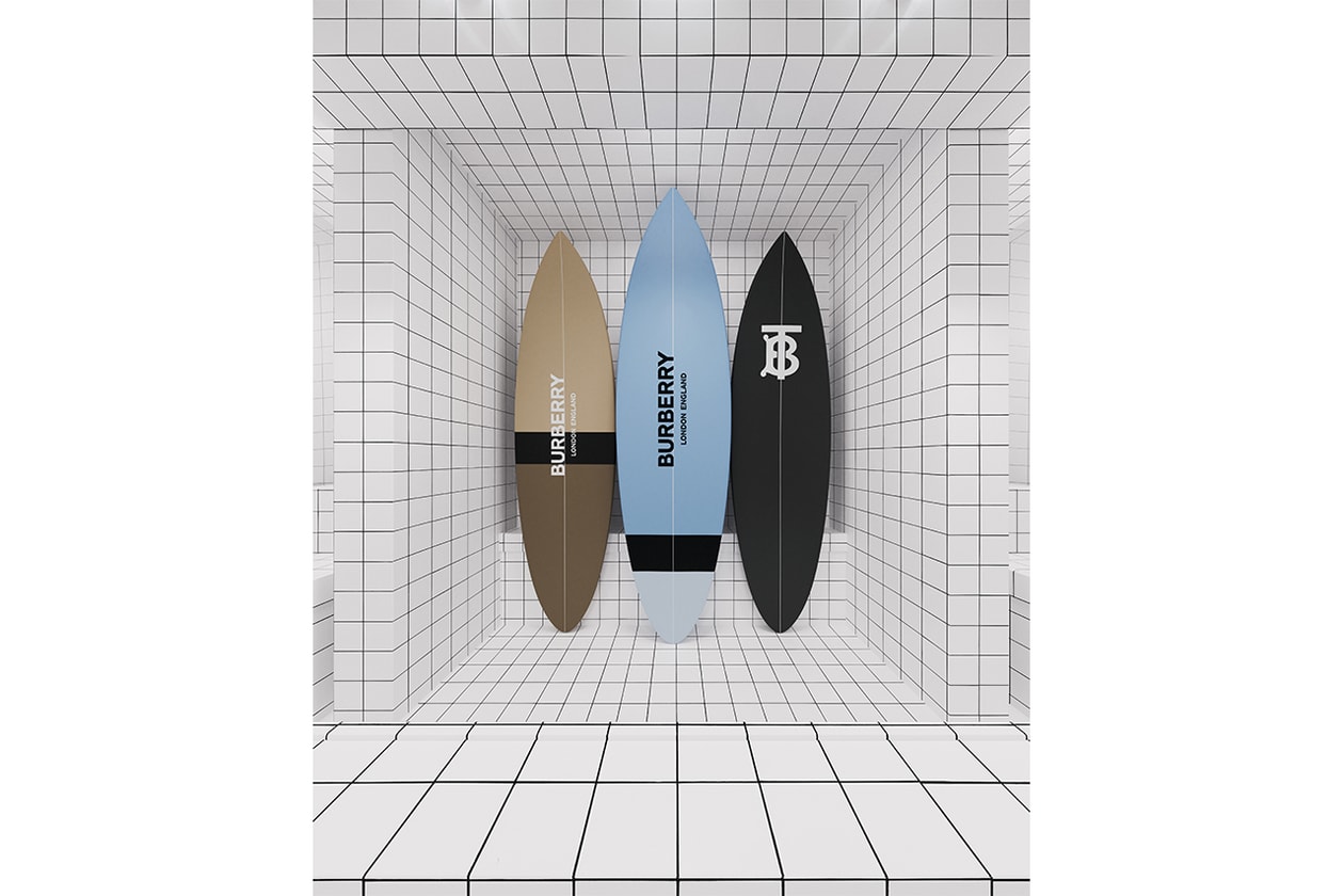 バーバリーが最新モノグラムコレクション “TB サマーモノグラム” ローンチ　Kendall Jenner　ケンダル・ジェンナー　Thomas Burberry トーマス・バーバリー　リカルド・ティッシ