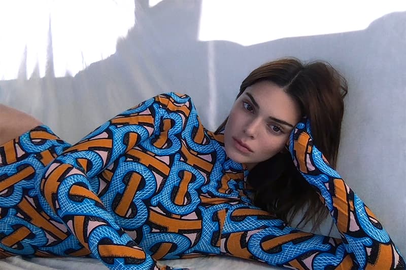 バーバリーが最新モノグラムコレクション “TB サマーモノグラム” ローンチ　Kendall Jenner　ケンダル・ジェンナー　Thomas Burberry トーマス・バーバリー　リカルド・ティッシ