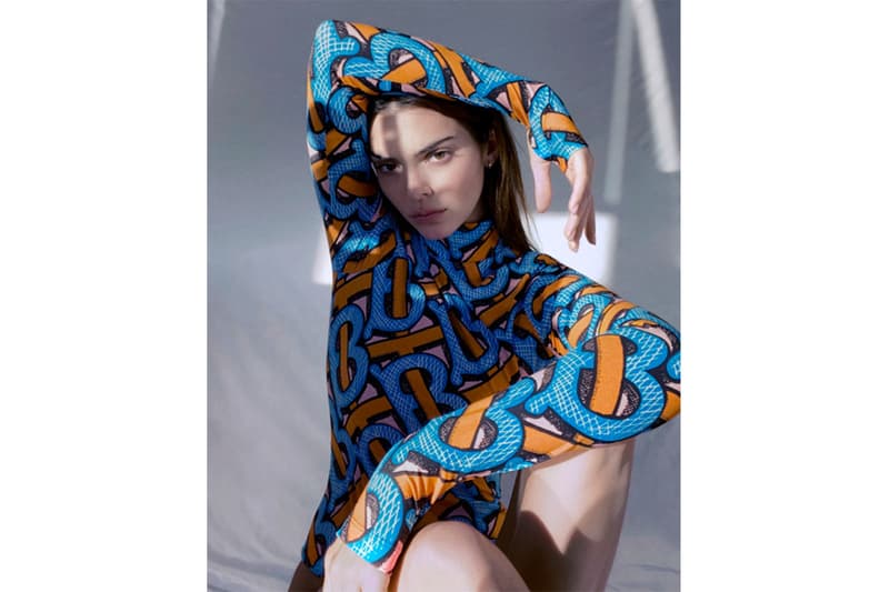 バーバリーが最新モノグラムコレクション “TB サマーモノグラム” ローンチ　Kendall Jenner　ケンダル・ジェンナー　Thomas Burberry トーマス・バーバリー　リカルド・ティッシ