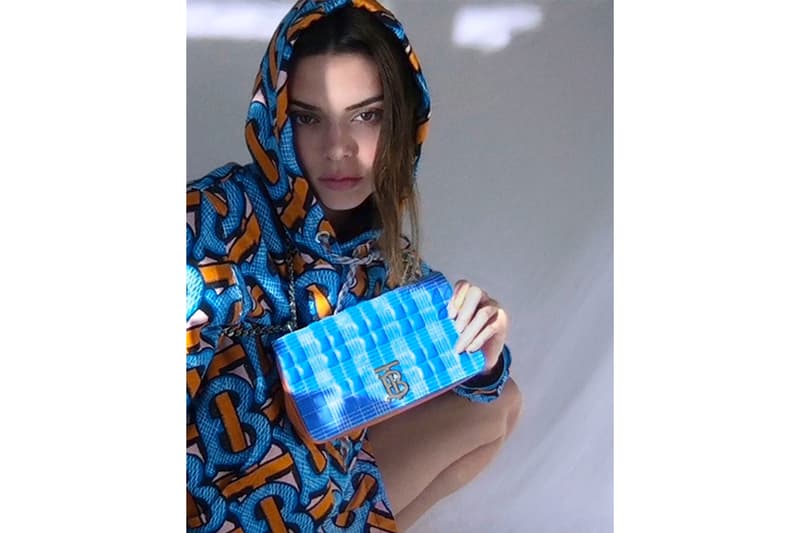 バーバリーが最新モノグラムコレクション “TB サマーモノグラム” ローンチ　Kendall Jenner　ケンダル・ジェンナー　Thomas Burberry トーマス・バーバリー　リカルド・ティッシ