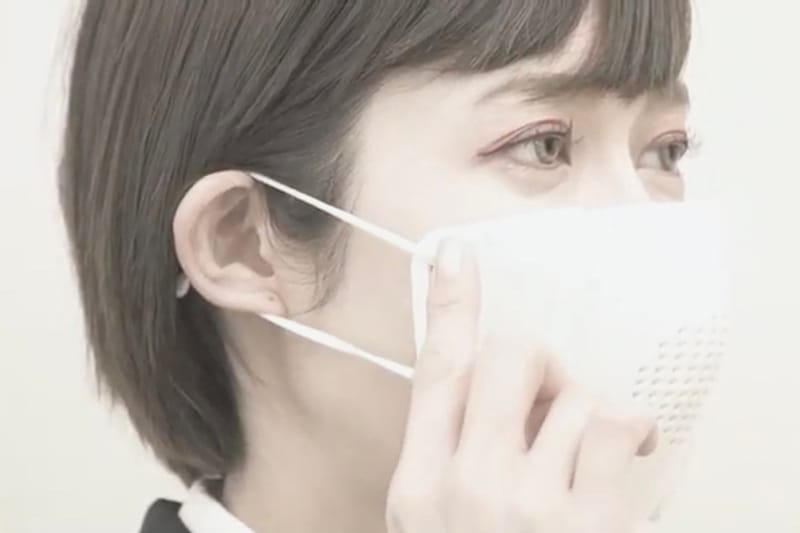 スマホと接続できる世界初の“スマートマスク”が誕生