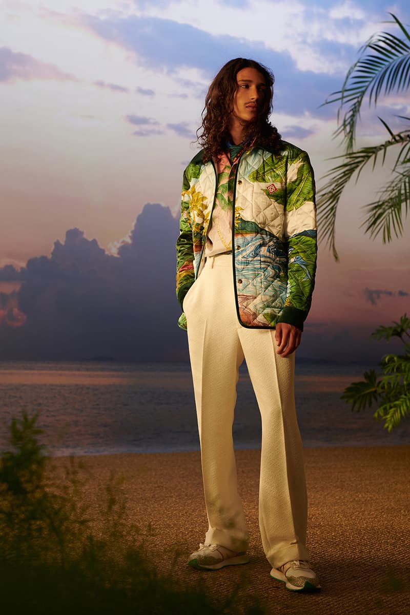 カサブランカ2021年春夏コレクション Casablanca Celebrates Beauty With "After the Rain Comes the Rainbow" SS21 Collection