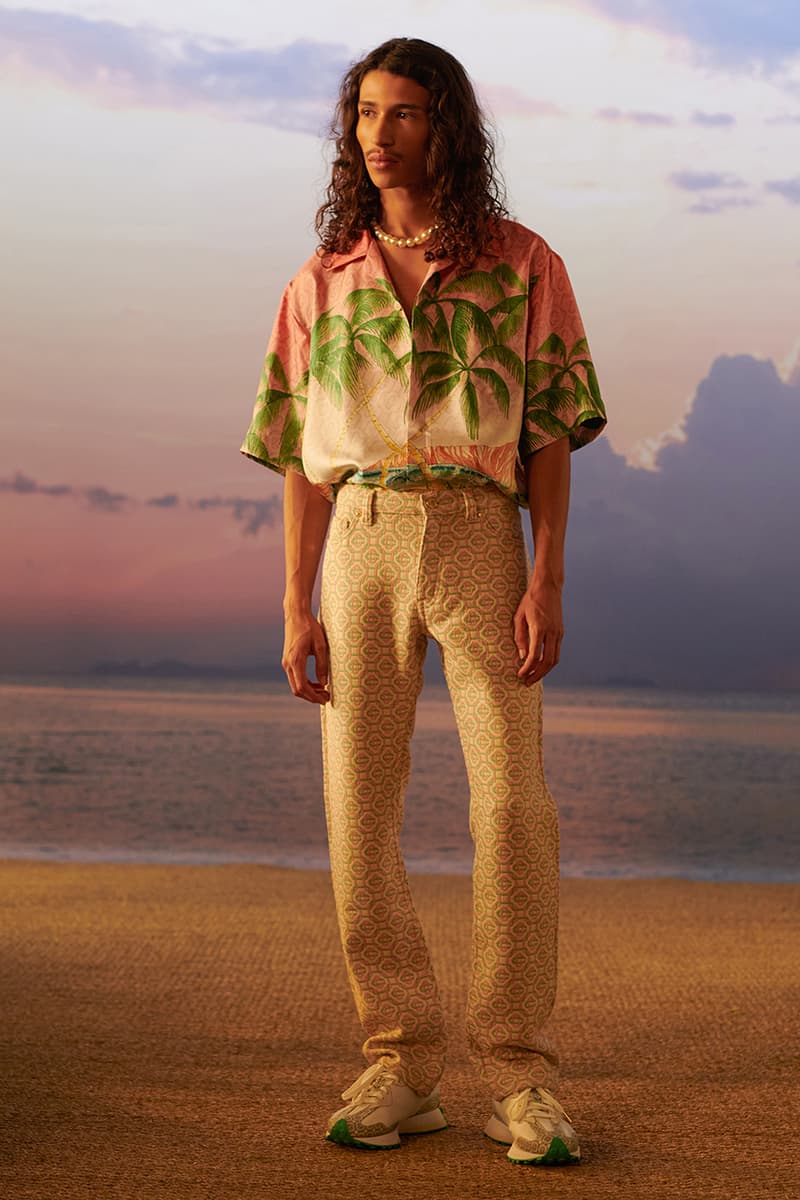 カサブランカ2021年春夏コレクション Casablanca Celebrates Beauty With "After the Rain Comes the Rainbow" SS21 Collection